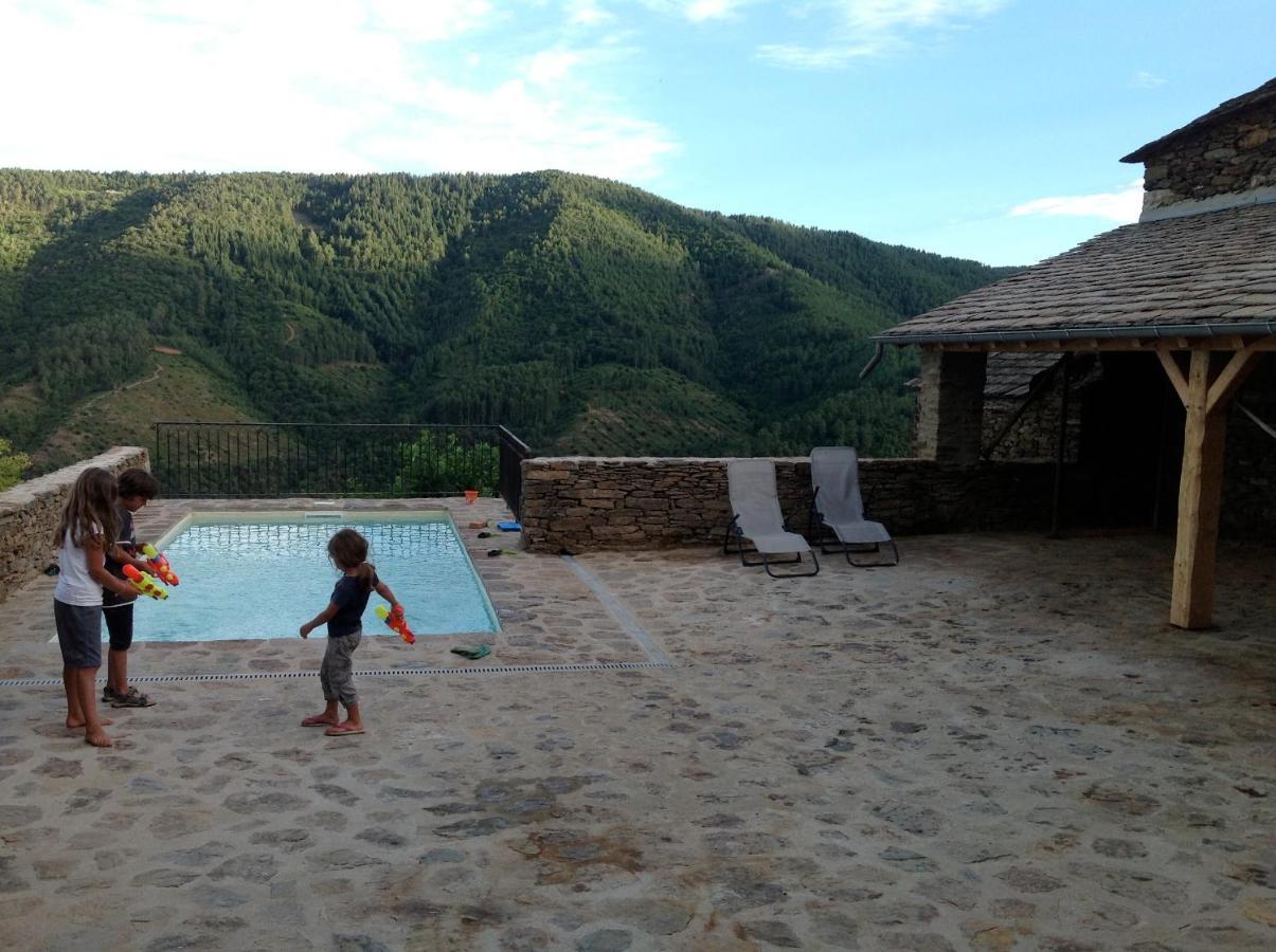 Maison De Charme En Ardeche Du Sud Avec Piscine Beaumont  ภายนอก รูปภาพ
