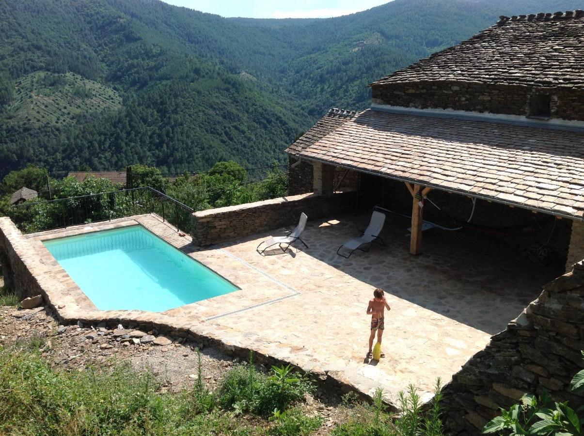 Maison De Charme En Ardeche Du Sud Avec Piscine Beaumont  ภายนอก รูปภาพ
